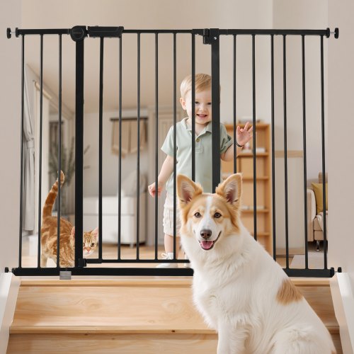 Baby Gate 2648 Inches Adjustable Width 36 Inches High Dog Gate Easy Step