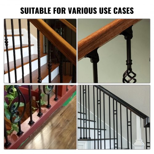 Aluminum Alloy Baluster Shoes Square Balusters Baluster Wrought Spindles