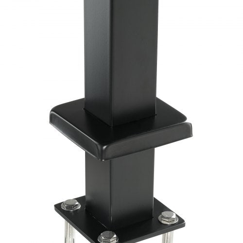 Cable Railing Post 42 x 2 x 2 Steel Level Deck Railing Post Without Holes