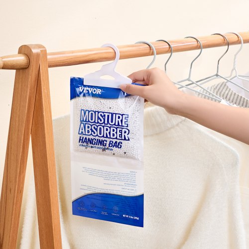 Hanging Moisture Absorber 93 oz Hanging Closet Dehumidifier Bags10