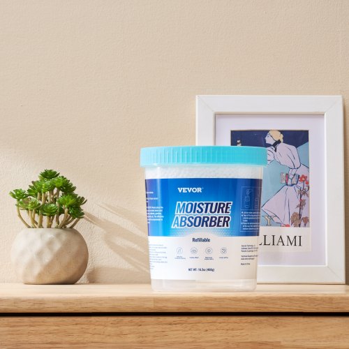 Moisture Absorber Bucket 2 Packs 16.2 oz HiCapacity Moisture Absorber