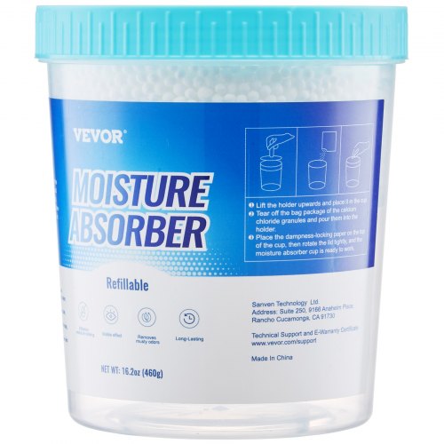 Moisture Absorber Bucket 2 Packs 16.2 oz HiCapacity Moisture Absorber