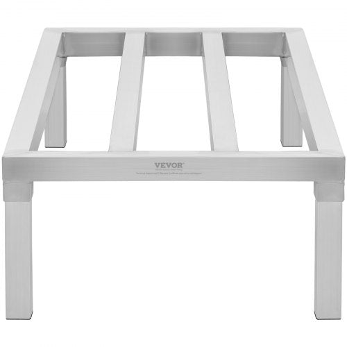 Aluminum Dunnage Rack 48” x 20” Commercial Food Floor Rack 12” Off the Floor