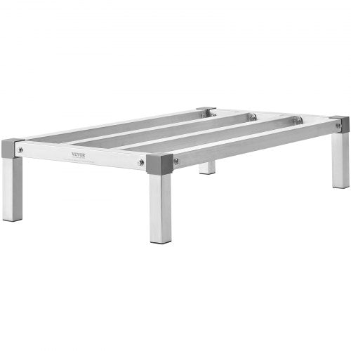 Aluminum Dunnage Rack 36” x 20” Commercial Food Floor Rack 8” Off the Floor