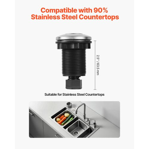 Garbage Disposal Air Switch Kit 25 Sink Top Air Switch for Food Waste 2