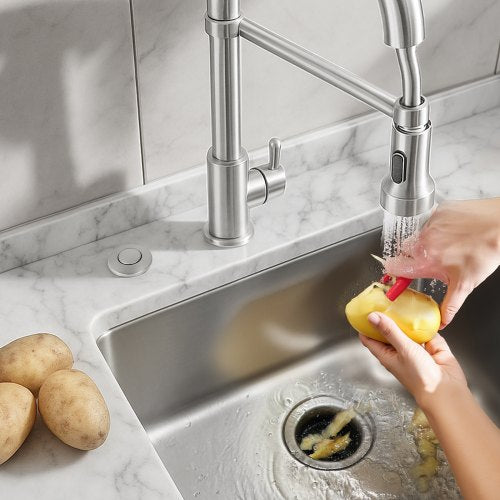 Garbage Disposal Air Switch Kit Dual Outlet Sink Top Air Switch for Food 2