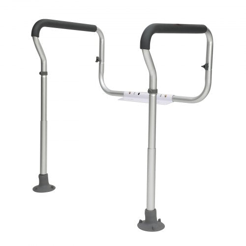 Toilet Safety Rail Bathroom Toilet Seat Frame Adjustable Width Height