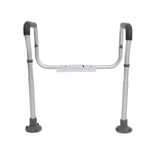 Toilet Safety Rail Bathroom Toilet Seat Frame Adjustable Width Height