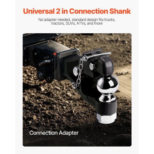 Pintle Hook 20000 lbs Pintle Hook Hitch for 2inch Hitch Hook Military