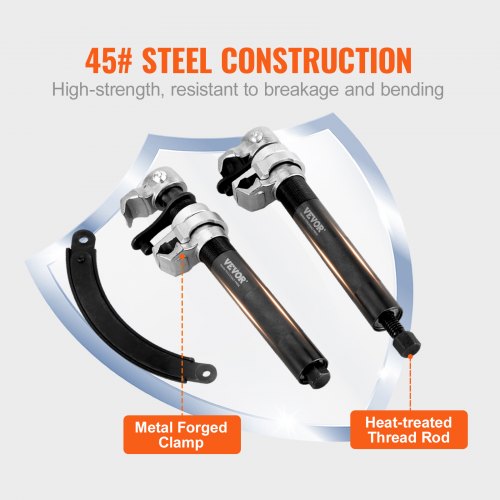 Coil Spring Compressor Tool 2 pcs Heavy Duty Macpherson Strut Spring