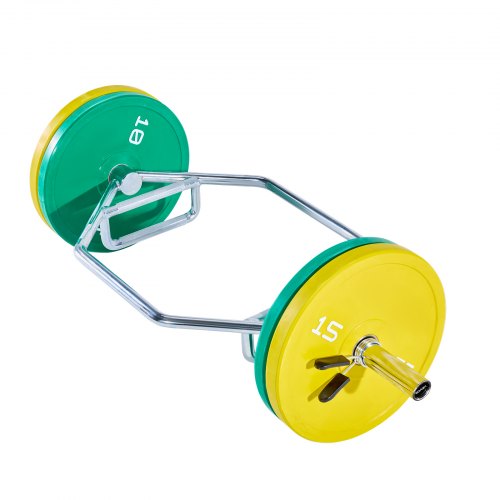 Trap Bar Hex Bar 2Inch Hex Barbell 800 LBS Capacity Shrug Bars with Knurled 1