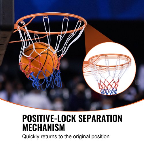 Basketball Rim Wall Door Mounted Basketball Hoop Heavy Duty Q235