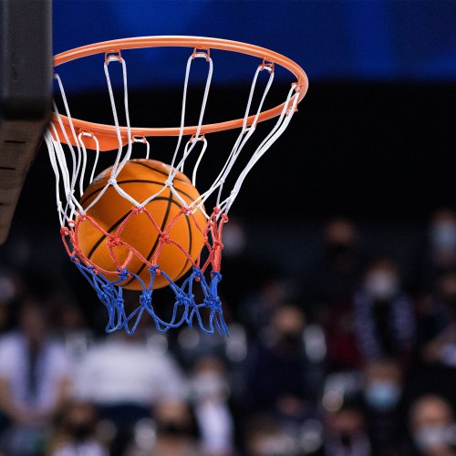 Basketball Rim Wall Door Mounted Basketball Hoop Heavy Duty Q235
