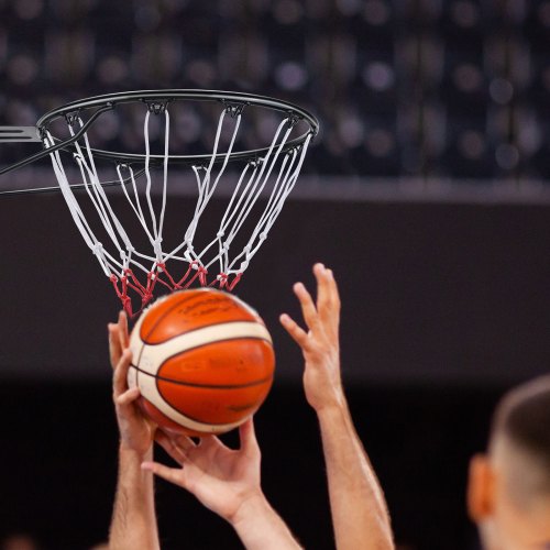 Basketball Rim Wall Door Mounted Basketball Hoop Heavy Duty Q235