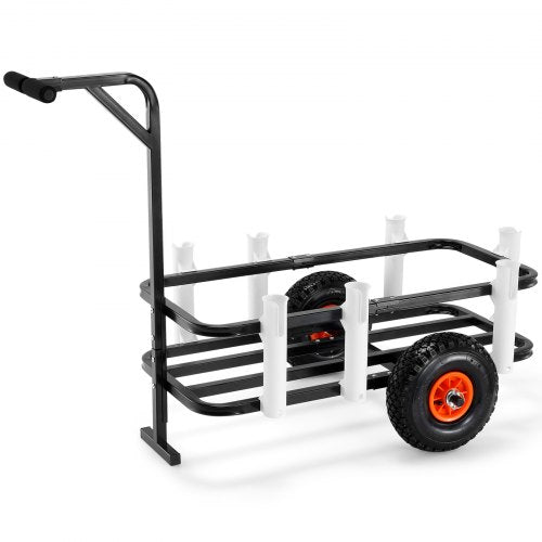 Beach Fishing Cart 200 lbs Load Capacity Fish and Marine Cart with Two 11