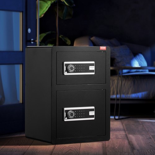 Double Doors 35 cuft Safe Box with Key Lock Password Safe Lock Box with Key Lock