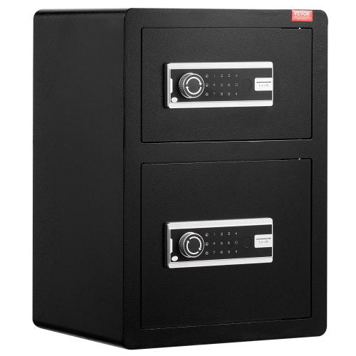 Double Doors 35 cuft Safe Box with Key Lock Password Safe Lock Box with Key Lock