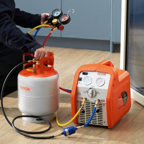 Refrigerant Recovery Tank 50 LBS Capacity 400 psi Portable Cylinder Tank