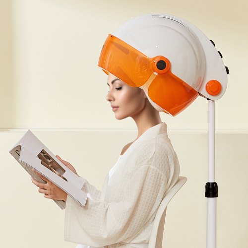 Professional Hooded Dryer 1875W HighPower Bonnet Hair Dryer Sit Under Hair Dryer