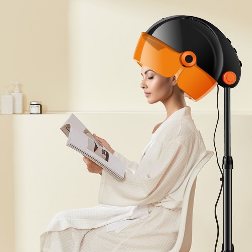 Ionic Hooded Dryer 1875W Professional Bonnet Hair Dryer Sit Under Hair