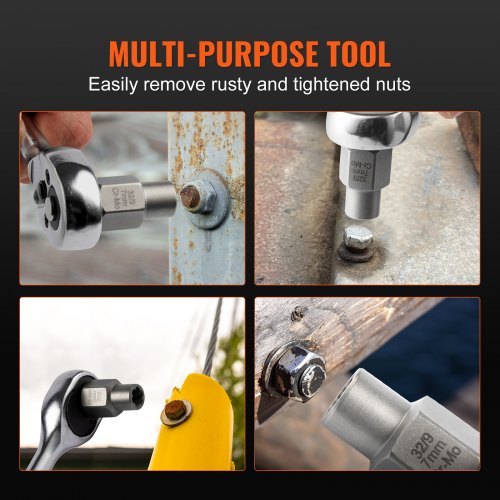 Bolt Extractor Set 29Piece Bolt and Nut Remover Set 6mm to 10mm 1332