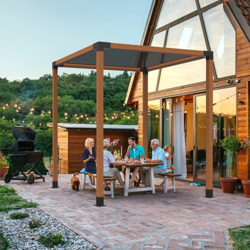 Pergola Bracket Kit 4x4 4pcs 3Way Heavy Duty Corner Bracket Woodworks