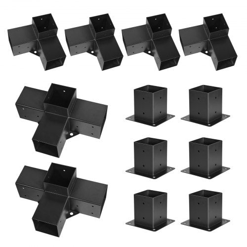 Pergola Kit 4x4 Inch Pergola Brackets for 35x35 Inch Wood Beams in Actual
