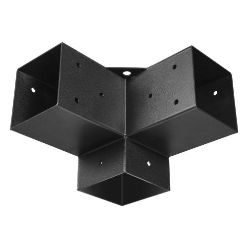 Pergola Bracket Kit 4x4 Inch Inner Size 35x35 4 Pcs 3Way Heavy Duty