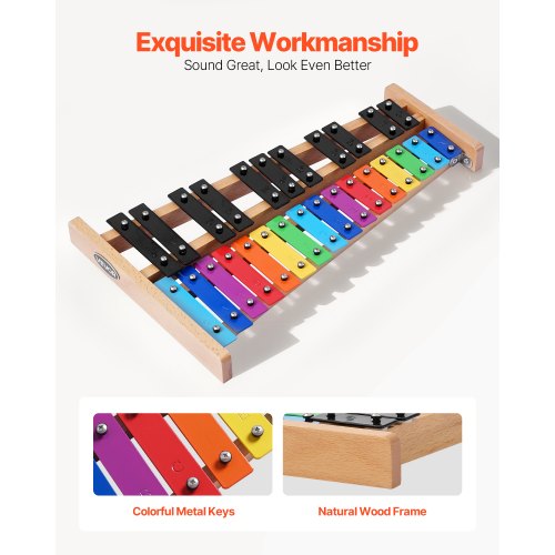 Glockenspiel Xylophone 27 Notes Professional Xylophone Percussion
