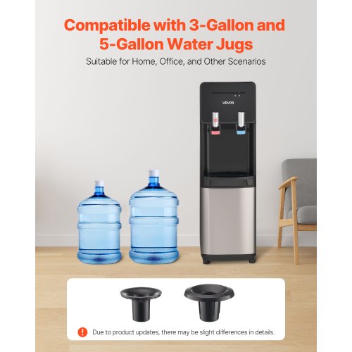 Top Loading Water Cooler Dispenser Hot and Cold Water Dispenser for 3 or 5