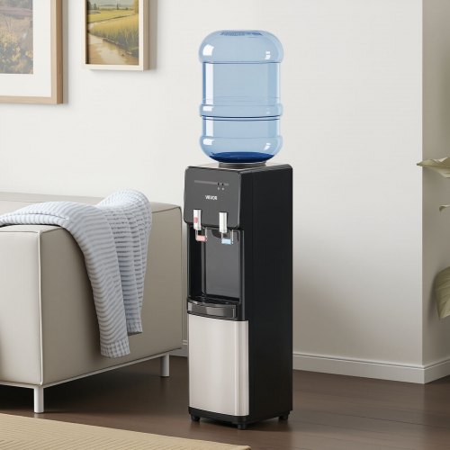 Top Loading Water Cooler Dispenser Hot and Cold Water Dispenser for 3 or 5