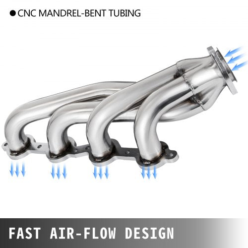 Exhaust Header Set 1 34 Exhaust Turbo Headers Stainless Steel Exhaust