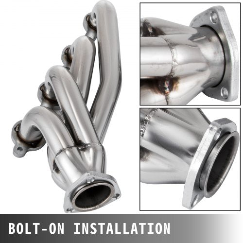 Exhaust Header Set 1 34 Exhaust Turbo Headers Stainless Steel Exhaust