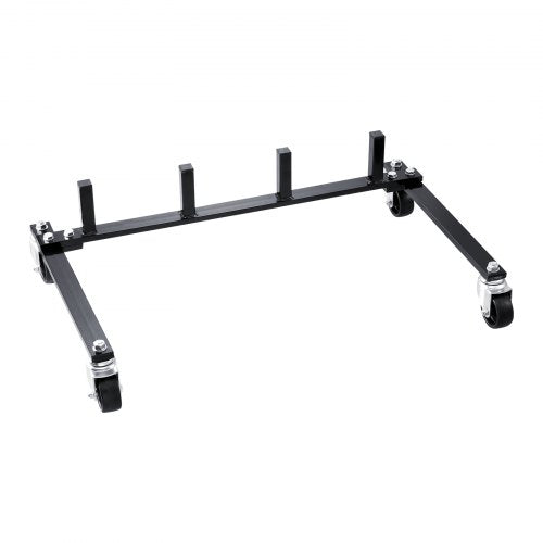 Car Dolly Rack Storage Rack with 360° Rotatable Wheels Hydraulic Ratchet
