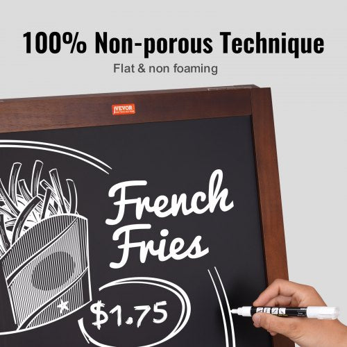 A Frame Chalkboard Sign DoubleSided Sidewalk Signs Freestanding Vintage