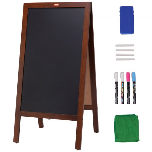 A Frame Chalkboard Sign DoubleSided Sidewalk Signs Freestanding Vintage
