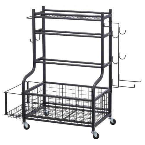 Yoga Mat Storage Rack Powder Coated Finish Steel Yoga Mat Holder Home Gym