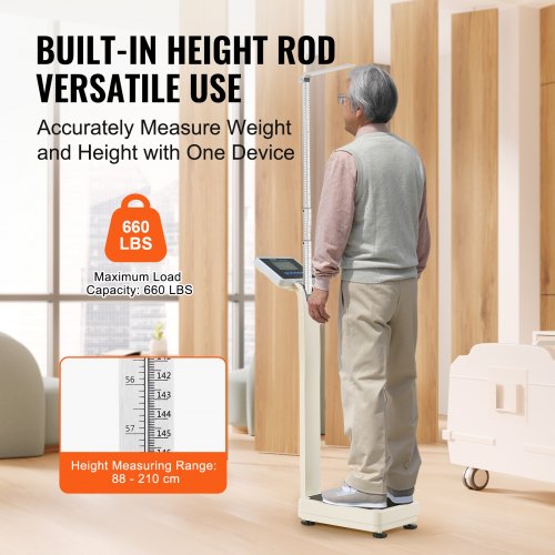 Medical Digital Scale Professional Physician Scale for Weight Height