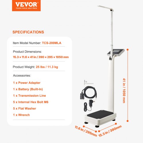 Medical Digital Scale Professional Physician Scale for Weight Height