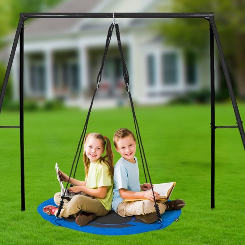 Tree Swing 40 Inch Saucer Swing 750lbs Weight Capacity 900D Oxford Fabric