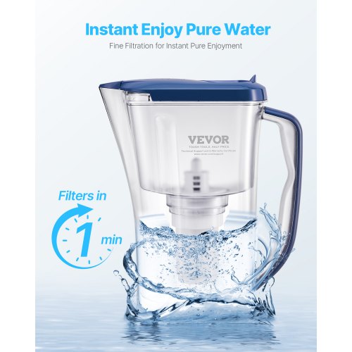 Pitcher Water Filter Replacements 3pack 5stage Water Filter for Pitchers