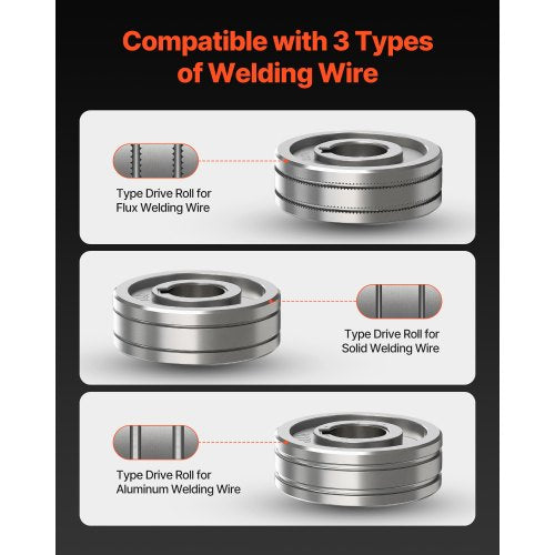 100Amp Spool Gun with 10FT Cable Compatible with Hobart Handler 210 MVP Mig