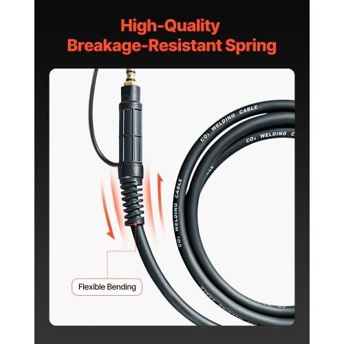 100Amp Spool Gun with 10FT Cable Compatible with Hobart Handler 210 MVP Mig