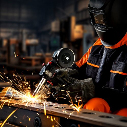 100Amp Spool Gun with 10FT Cable Compatible with Hobart Handler 210 MVP Mig