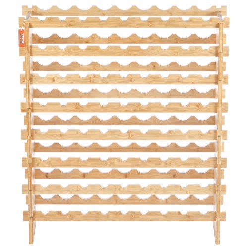 72 Bottle Upgrade Modular Wine Rack Continuously Store Pinot Bottles