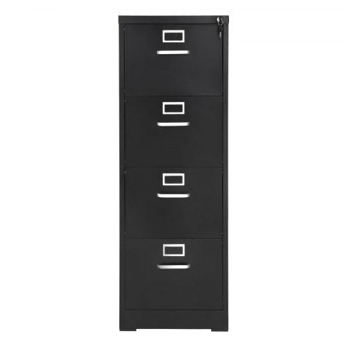 4 Drawer File Cabinet with Lock Metal Vertical Filing Storage Cabinets for Home