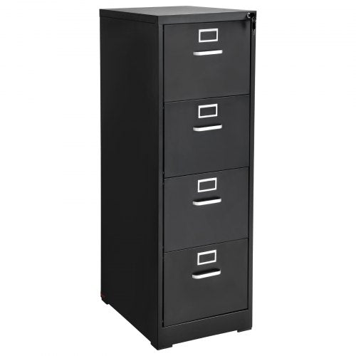 4 Drawer File Cabinet with Lock Metal Vertical Filing Storage Cabinets for Home