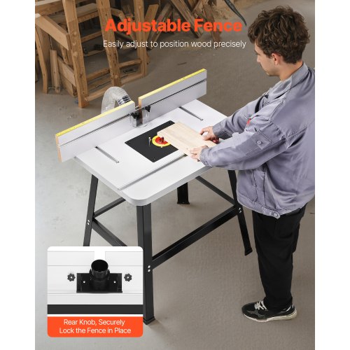 Precision Router Table System 31.5 in x 23.9 in Routing Table Accessory