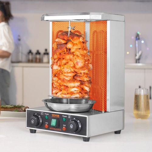 Shawarma Grill Machine 13 lbs Capacity Chicken Shawarma Cooker Machine