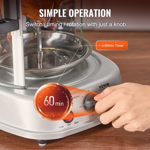 Shawarma Grill Machine Vertical Chicken Shawarma Cooker Machine Countertop